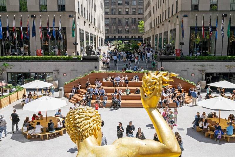 rockefeller center summer rockefeller center summer